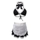 thumbnail image 5 of Gibobby Conjunto ropa interior mujer Lenceria Sexy, Pijama Sexy, Conjunto de Traje de mucama de lencería Sexy para Mujer(Negro, CH), 5 of 5