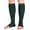 DarkGreen, variant on Compression Socks for Men & Women - 20mmHg Graduated Circulation Support, Open Toe, Cotton Blend, Ideal for Nurses