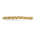 thumbnail image 2 of Bague Corde Torsadée Polie en Or Jaune 14 K, 2 of 4