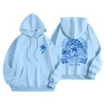 thumbnail image 3 of Sudadera con capucha para mujer, suéter de manga larga con letras estampadas, estética, 3 of 3