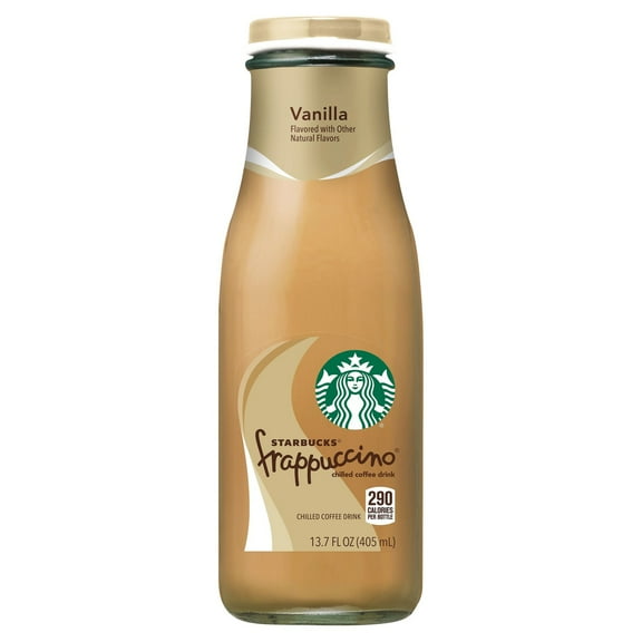 2 Pack - Starbucks Frappuccino Coffee Drink Chilled Vanilla 13.7 oz Package May Vary