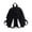 Black, variant on GobdXE Back To School Unisex Student Solid Nylon 3D Bunny Ear Mini Backpack Fluffy Plush Tail Lightweight Casual Daypack Size:One Size