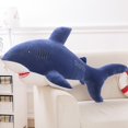thumbnail image 3 of POINTERTECK 40/50cm Mignon Requin Simulé Jouet en Peluche Doux Coussin (Bleu), 3 of 7