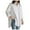 A-White156, variant on Women Shirts Solid Color Loose Blouse With Pocket Button Down Oversized Long Sleeve Tops Elegant Ladies Beach Shirts