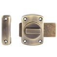 thumbnail image 1 of Localización De La Puerta, Cerradura De Puerta De Gabinete De aleación De aleación De Zinc, 2.1x1.6x1.0 Pulgadas Resistente Al Desgaste Para Puertas Corredizas, 1 of 7