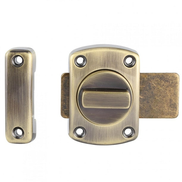 Localización De La Puerta, Cerradura De Puerta De Gabinete De aleación De aleación De Zinc, 2.1x1.6x1.0 Pulgadas Resistente Al Desgaste Para Puertas Corredizas