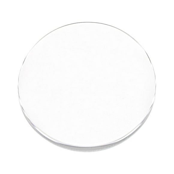 Unique Bargains 20.5mm Dia. Watch Glass Sapphire Crystal Lens, Round Flat 1.1mm Thickness Replacement Parts Clear