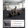 thumbnail image 2 of VEVOR Puzzle Exercise Mat, 12 PCS Fitness Equipment Mats, 24 x 24 x 0.56 in, High-Density EVA Foam Mat Set, Interlocking Rubber Soft Tiles,Protective Floor Padding with White Dots for Home Gym Office, 2 of 9