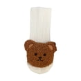 thumbnail image 5 of Sunloudy Baby Socks Cartoon Bear Long Knitting Spring Fall Winter Anti Slip Socks Infant Socks 3-6 Months, 5 of 5