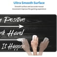 thumbnail image 4 of Extended Gaming Mouse Pad 31.5×11.8 inch XL with Stitched Edges Extended Waterproof Desk Pads Non-Slip Rubber Base Large Keyboard Mat Computer Game Mousepad for Work/Office/Home-Stay Positive, 4 of 6