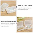 thumbnail image 3 of Shisuyan Plastic Small Containers Jewelry Box Transparent Plastic PP 20Set 2.2x1.5in, 3 of 8
