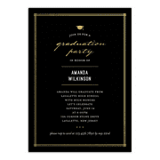 Elegant Grad Graduation Invitation