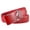Red, variant on Unisex Geometric Inlay Automatic Ratchet Belt, Business Office & Daily Casual Dress Belt, 33.49"-43.30" Adjustable 1.38 Inch Wide Premium Textured Composite Leather Strap, 4 Colors,Gift