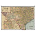 thumbnail image 3 of Johnson 18x14 Black Modern Framed Museum Art Print Titled - Texas - Johnson 1888, 3 of 5