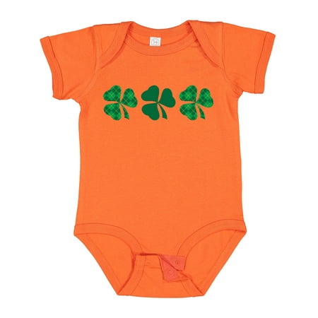 

Inktastic Irish Shamrock Clover Border Boys or Girls Baby Bodysuit