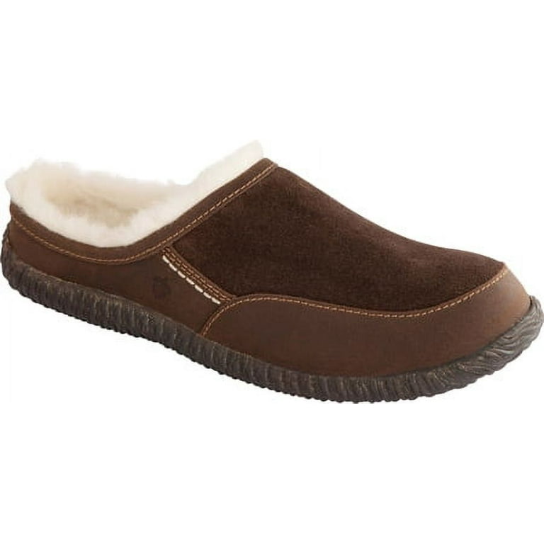 Acorn Men's RAMBLER Mule Slip On Brown Slippers M