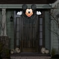 thumbnail image 2 of Gemmy Airblown Inflatable Door Hanger Mickey Head w/Streamers, 6.5 ft Tall, Black, 2 of 2