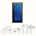 thumbnail image 1 of AMERTEER Professional Dual Channel Muscle  Massager with 24 Programs  Digital Display & Electrode Pads - Full Body Device for Back  Neck  Legs  Arms  Joints - Home/  Compact & Portable Th, 1 of 6
