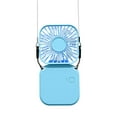thumbnail image 1 of Fridja Mini Folding Hanging USB Charging Desktop Office Convenient Pocket Small Fan Outdoor, 1 of 7