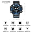 thumbnail image 6 of Findtime Men's Analog Sports Watch Military Watch Outdoor LED Stopwatch Digital Electronic Large Dual Display Waterproof Tactical Army Wrist Watches for Men, 6 of 6