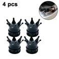 thumbnail image 1 of Gold Crown Tire Valve Stem Caps for Car Wheel Air Valve Dustproof Cover, 1 of 8
