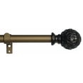 thumbnail image 1 of Urbanest Artichoke Rod, 3/4", Burnt Gold With Renaissance Gold Rod, 48"-84", 1 of 1