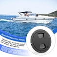 thumbnail image 4 of jiaping 127mm / 5 inch Black Boat RV Deck Plate Access Cover ABS, 4 of 7