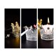thumbnail image 5 of Vaso para decoración de uñas, soporte para bolígrafo de uñas 2 en 1 y mini plato para polvos acrílicos para decoración de uñas, cuenco de cristal para uñas, vaso de cristal para líquido acrí, 5 of 5