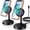 Two pack black, variant on OANDYS Magnetic Wireless Charger Stand for iPhone 16/15/14/13/12 Series – 15W Fast Charging with Mag-Safe Compatibility