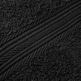 thumbnail image 3 of Beauty Threadz Cotton Hand Towels, Black(6 Pieces), 3 of 7
