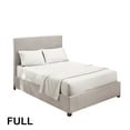 thumbnail image 1 of Juego de ropa de cama para el hogar Sábana de cama Funda de colchón Funda de almohada Juego de ropa de cama de poliéster de color sólido, Blanco, Completo, 4pcs / set kenally HA6267-17B, 1 of 7