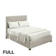 thumbnail image 1 of Juego de ropa de cama para el hogar Sábana de cama Funda de colchón Funda de almohada Juego de ropa de cama de poliéster de color sólido, Blanco, Completo, 4pcs / set Eigraketly HA6267-17B, 1 of 7