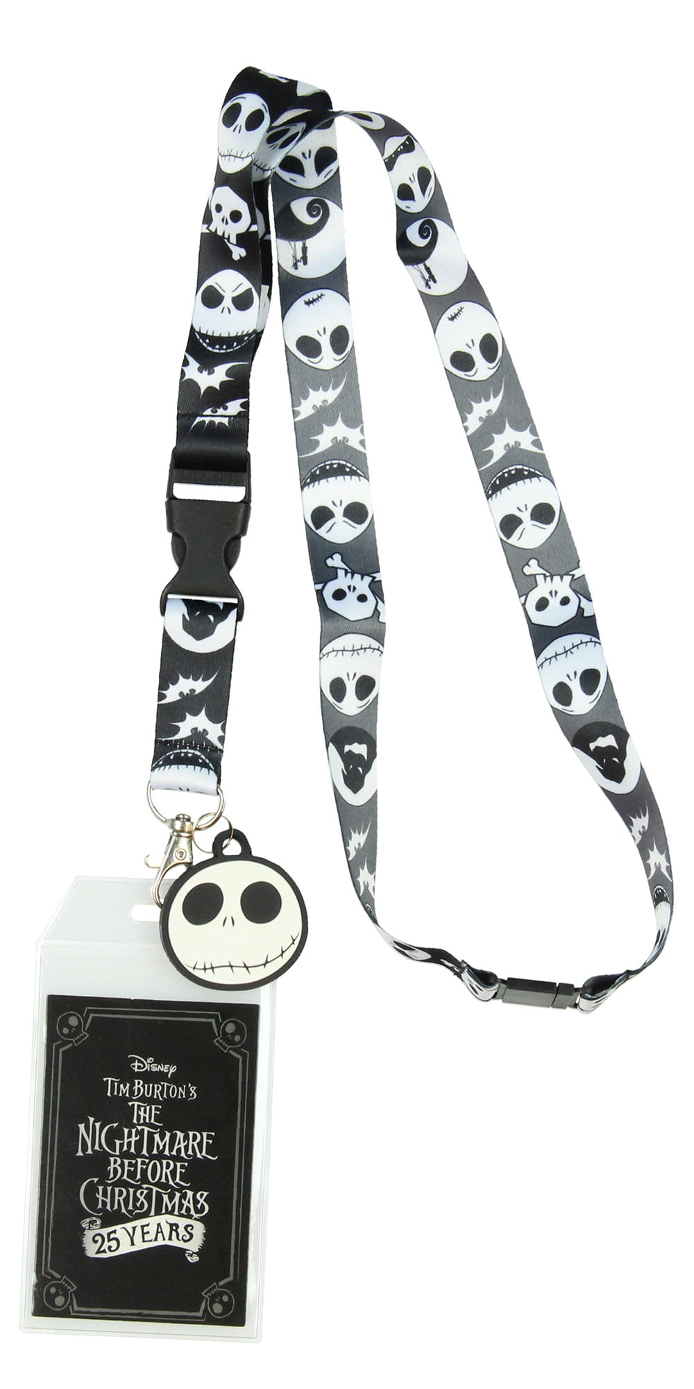 Jack Skellington Nightmare Before Christmas Lanyards with Clip beauty