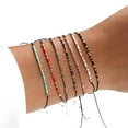 thumbnail image 4 of Bracelet de Perles à la Main Bohème Réglable Chaîne Bracelet Perle Corde Bracelet, 4 of 10