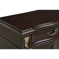 thumbnail image 4 of New Classic Furniture Maximus Solid Wood 3-Drawer Nightstand in Madeira Brown, 4 of 7