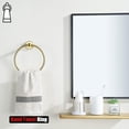 thumbnail image 4 of Double Towel Bar Matte Stainless Steel Bath Towel Rack for Bathroom Towel Holder Wall Mount Total Length TBLPB, 4 of 8