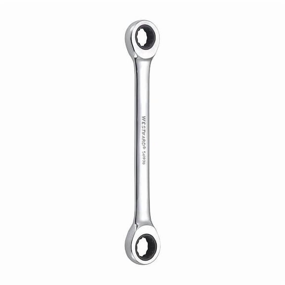 Westward Ratcheting Box End Wrench,7-1/2" L 54PP70