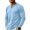 09#Sky Blue, variant on Mens Long Sleeve T-Shirt Casual Crewneck Shirts Basic Lightweight Vintage Tee Tops with Pocket