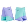 thumbnail image 2 of Swimways Soft Swimmies Toddler Floaties, Learn-to-Swim Inflatable Pool Floats & Arm Floaties, Ages 3-5, Purple, 2 of 5