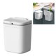 thumbnail image 5 of Bote de Basura de 9L Blanco Gran Capacidad Ahorro de Espacio Diseño Elegante y Duradero Bote de Basura montado en la Pared para la Cocina del hogar, 5 of 10