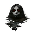 thumbnail image 2 of Dserhfy 1 Set Halloween Female Ghost Sticker Waterproof PVC Self-adhesive Creepy Home Bedroom Living Room Wall Floor Decoration 3D Effect Lady Ghost Decal, 2 of 7