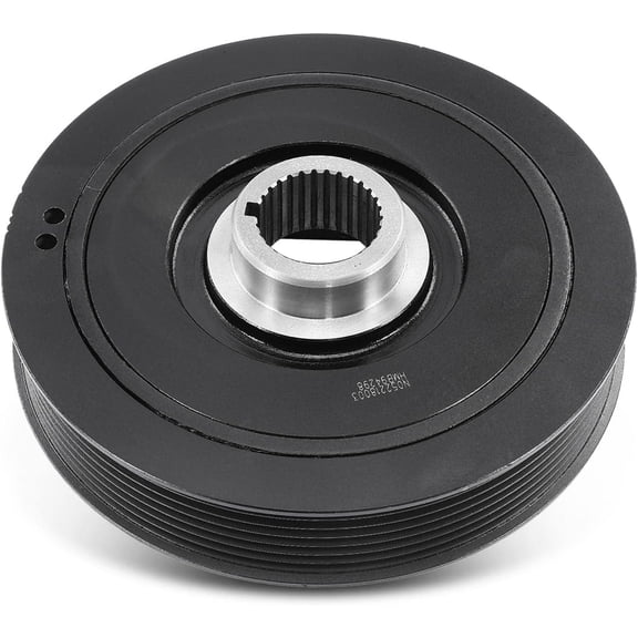 A-Premium Engine Harmonic Balancer Crankshaft Pulley Compatible with Acura RSX 02-06, TSX 04-08 & Honda Accord 03-05, Civic 02-11, CR-V 02-06, Element 03-06, DOHC L4 2.0L 2.4L, Replace# 13810PNA003