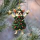 thumbnail image 5 of Seyotauo Cute Pet Pattern Acrylic Christmas Ornaments 3.15x3.15 Inch Double-Sided Pattern, Easy to Hang Christmas Tree Decorations Indoor, Festive Holiday Christmas Decor Gifts for Family Colleagues, 5 of 9