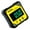 Yellow, variant on Small Digital Level Tool Clear LCD Screen Measurement for Woodworking Use