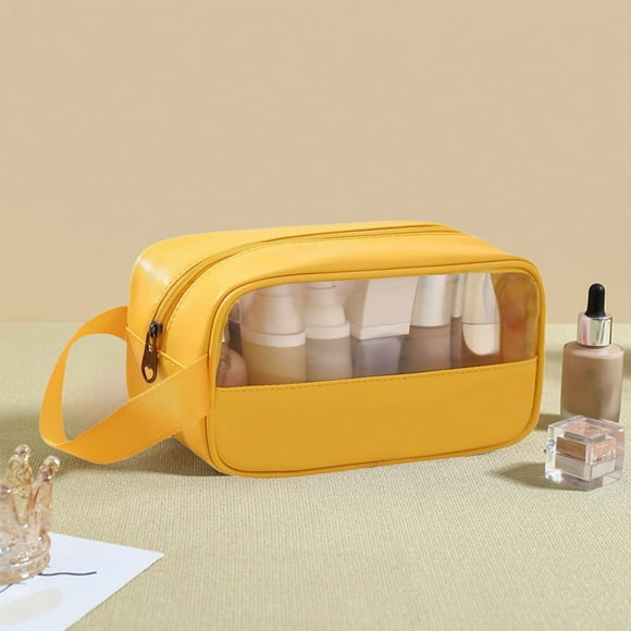 Splicing Cosmetic Bag Watertight Hand Helds Travel Bag Toiletry Bag Large Capacity Toiletry Bag Portable Storage Bag