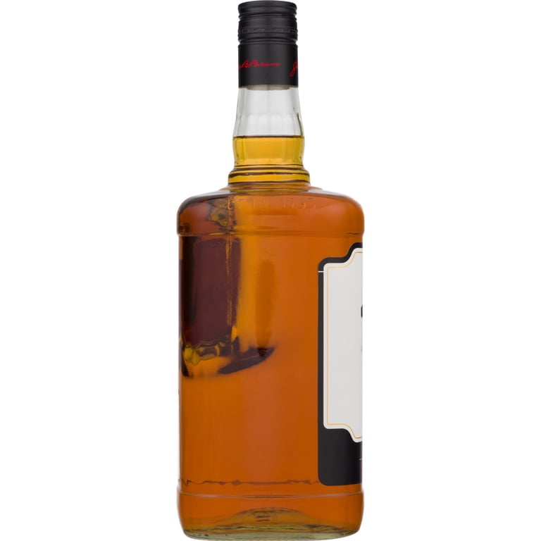 Jim Beam White 1.75L PET Carmel Vanilla Oak - Walmart.com