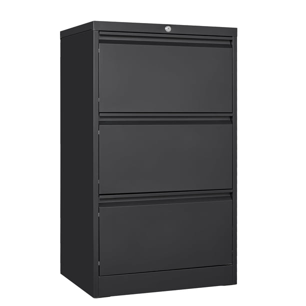 Yeshouse Archivador de acero al carbono de 2 puertas, resistente, de gran capacidad, con amplios cajones y almacenamiento seguro y duradero