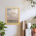 thumbnail image 6 of Billowing Clouds II - Framed Print w/glass - Natural Wood, 6 of 7