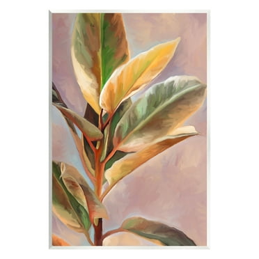 Stupell Industries House Plant Painting Botanical & Floral Painting Unframed Art Print Wall Art, 13 x 19