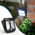 thumbnail image 1 of Luces con sensor de movimiento solar y clip - Iluminación de seguridad en modo 3 para vallas, muros, garajes y patios, 1 of 8